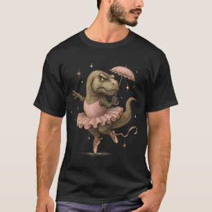 T-shirt T-Rex Chemise Ballerina - Dinosaure drôle à Tutu