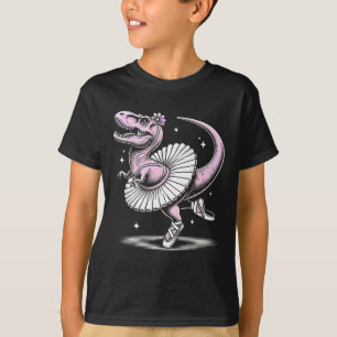 T-shirt T-rex dansant en tutu et pantoufles