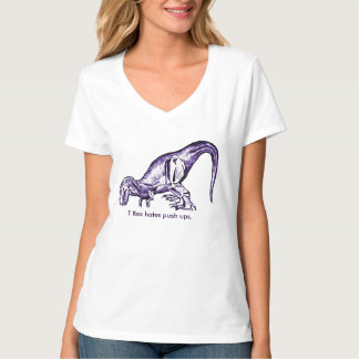 T-shirt T Rex déteste des pousées