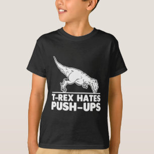 T-shirt T-rex déteste les pompes Fitness drôle Workout Gym