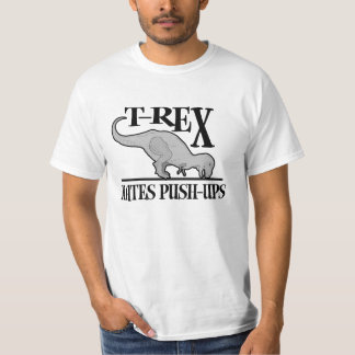 T-shirt T-Rex déteste les pousées $18,95