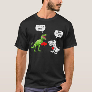 T-shirt T Rex Dinosaur Couple Encarnez-moi Valentines