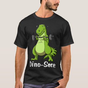 T-shirt T-Rex Dinosaur Fitness entraînement Salle de gym
