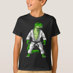 T-shirt T-rex Dinosaur Jiu-jitsu Judo Karate Taekwondo Mar