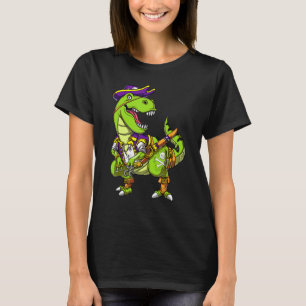 T-shirt T Rex Dinosaur Pirate Capitaine Imaginaire marin
