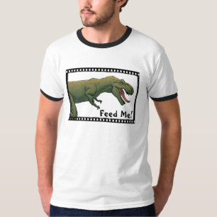 T-shirt T-Rex Dinosaur Tyrannosaurus Me Nourrir !