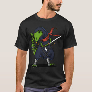 T-shirt T-Rex Dinosaure Ninja Samouraï