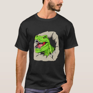 T-shirt T Rex Dinosaures Dinosaure Préhistorique Enfants O