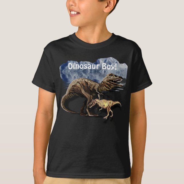 T-shirt T-REX DINOSAURS Tee Rex Chemise (Devant)