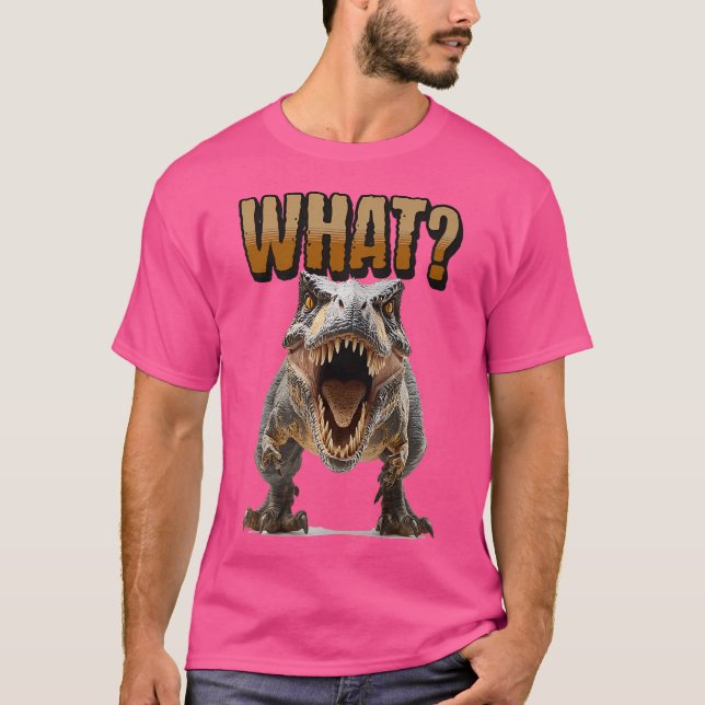 T-shirt T-Rex Dit Ce Qui (Devant)