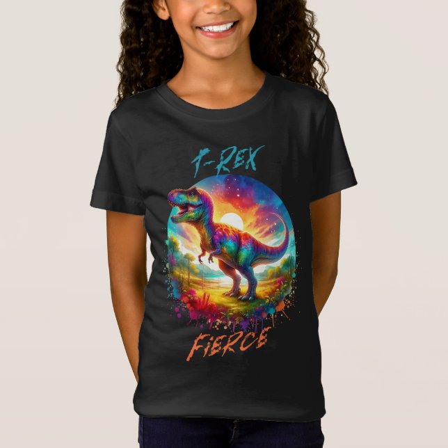 T-Shirt T-Rex Fierce (Devant)