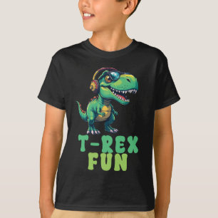 T-shirt T-Rex Fun Kids Boy