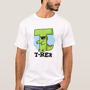 T-shirt T-Rex Funny Alphabet Dinosaure Pun