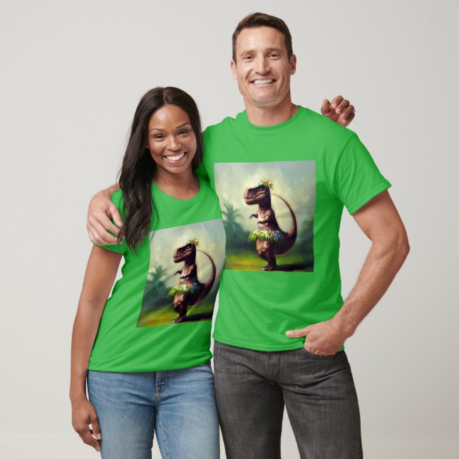 T-shirt T Rex Hula Danseuse (Unisexe)