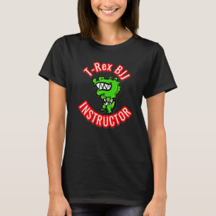 T-shirt T Rex instructeur BJJ Jiu Jitsu brésilien
