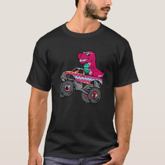 T-shirt T Rex Lapin de Pâques Dinosaure Garçons Monster Tr