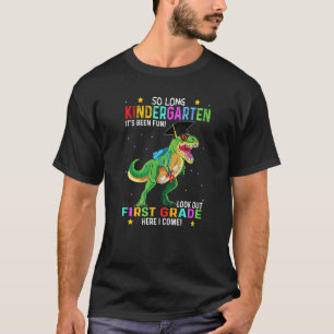 T-shirt T Rex Si Long Maternelle Ici Je Viens Graduation