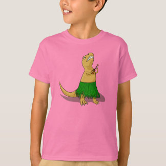 T-shirt T-Rex Ukulele