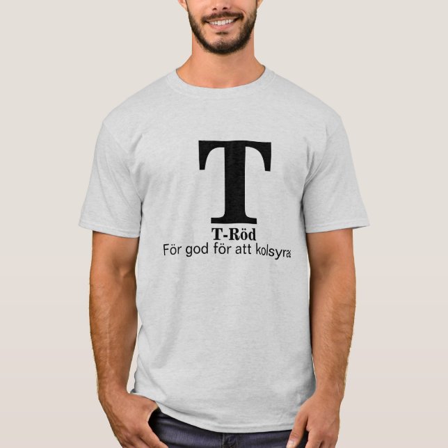 T-shirt T-Röd (Devant)