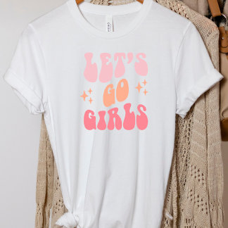 T-shirt T-S rétro drôle de célibataire Fête de filles en r