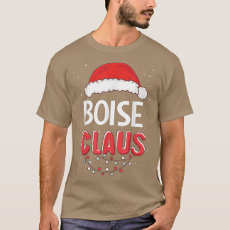 T-shirt T-Shi costume d'appariement Noël de Boise Santa Cl