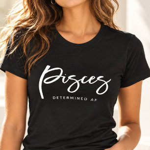 T-shirt T-Shi Poisson Amusant Horoscope Moderne Astrologie