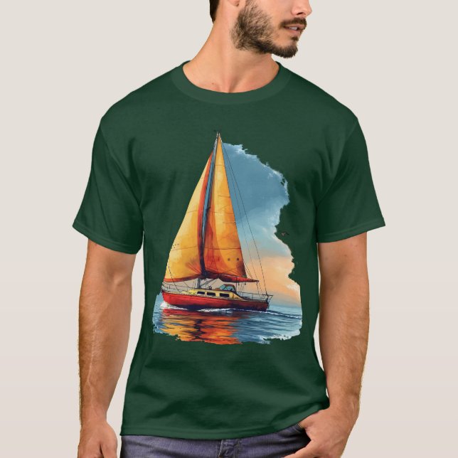 T-shirt T-Shir foncé de base (Devant)