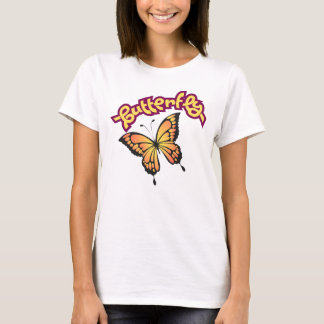 T-shirt T-Shirs de base pour femmes papillons