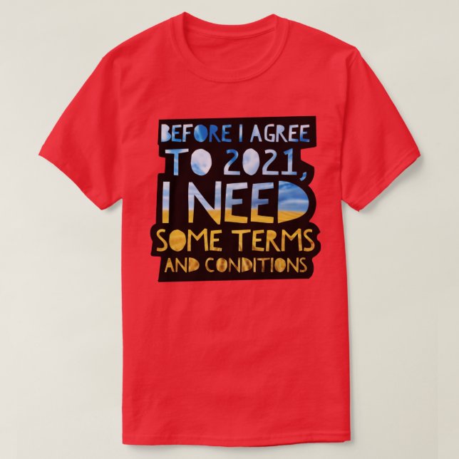 T-shirt T Shirt 2021 (Design devant)