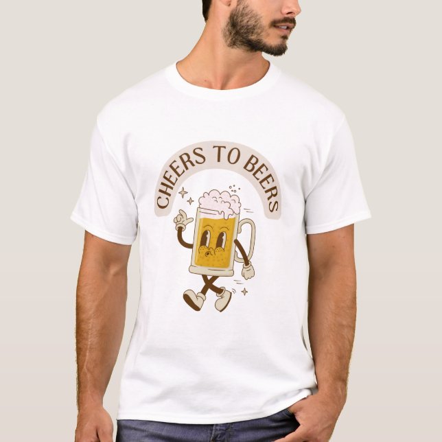 T-shirt T-Shirt à la bière (Devant)