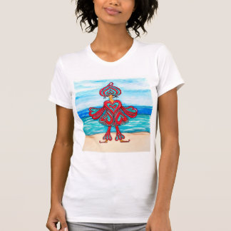 T-shirt T shirt amusant pour apporter un sourire au Monde 