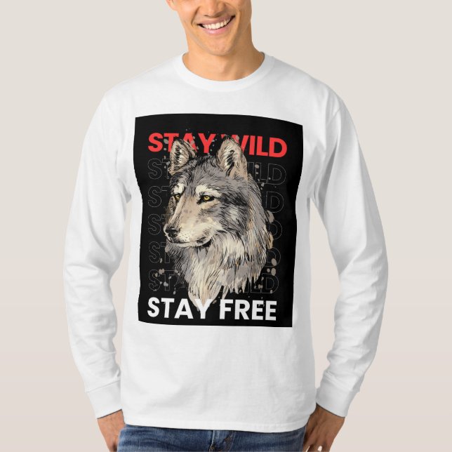 T-shirt - T-shirt animal sauvage (Devant)