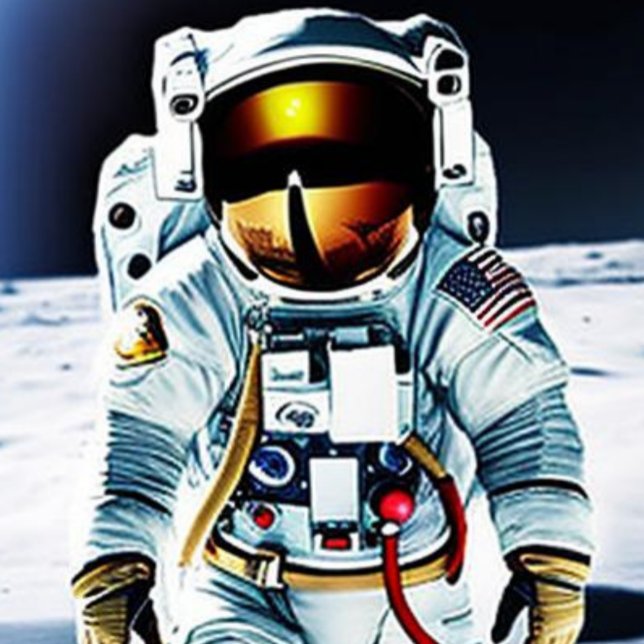 T-shirt T-Shirt, astronaute (Créateur téléchargé)