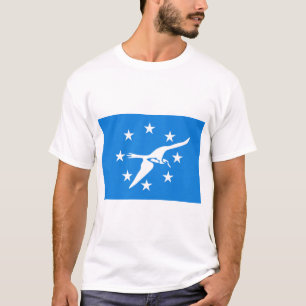 T-shirt T Shirt avec le drapeau de Corpus Christi, Texas,