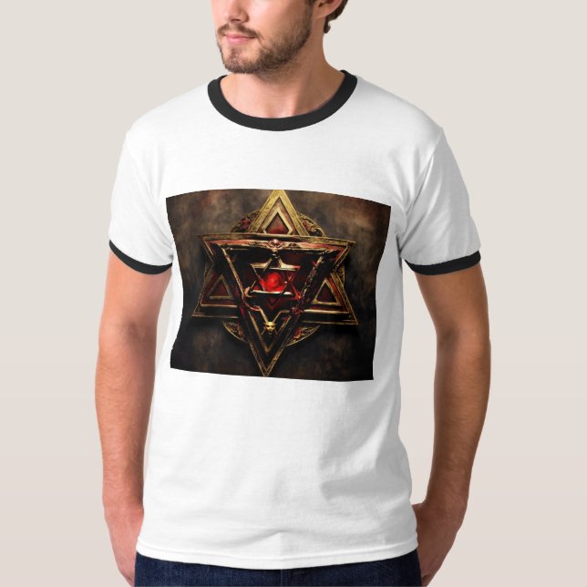 T-SHIRT T SHIRT AVEC LOGO ILLUMINATI (Devant)