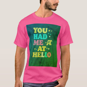 T-shirt "T-shirt basique pour homme - slogan 'Vous m'avez