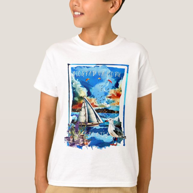 T-shirt T -Shirt - Biograd na Moru (Devant)