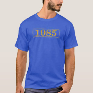 T-shirt T-Shirt, Blue Collector Edition 1985