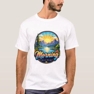 T-shirt t shirt bon matin