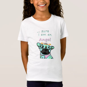 T-Shirt T Shirt Bouledogues Français pour Enfants