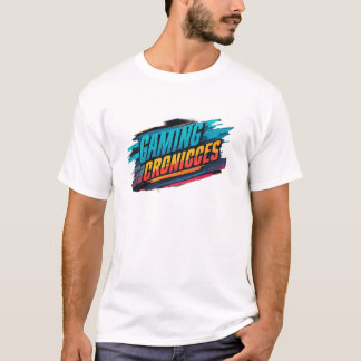 T-shirt "T-shirt caricature grand-père de Gamer"