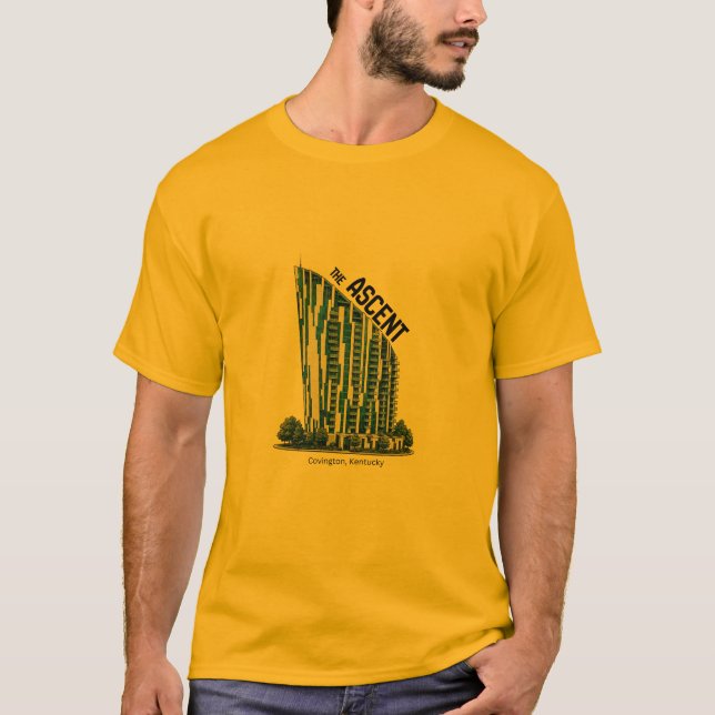 T-shirt T Shirt Commit To Be Fit ASCENT  (Devant)