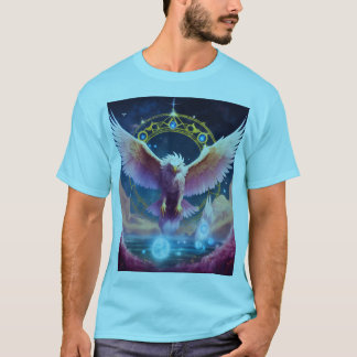 T-shirt "T-shirt d'aigle audacieux et artistique - Concept