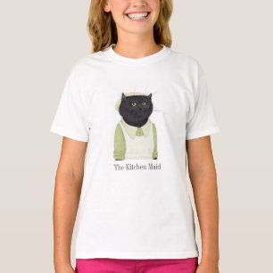 T-shirt T-shirt de base pour filles MAID CUITCHEN