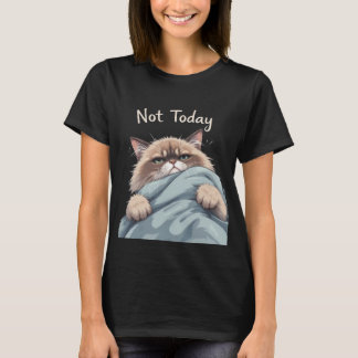T-shirt "T-Shirt de chat blond - Drôle Grumpy Cat Graphic 