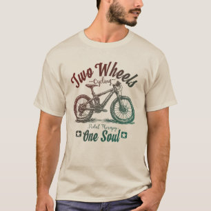 T-shirt T Shirt de Conception de Vélo Unisexe 