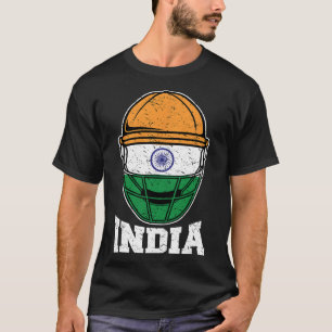 T-shirt T Shirt de cricket d'Inde Maillot de fans nationau