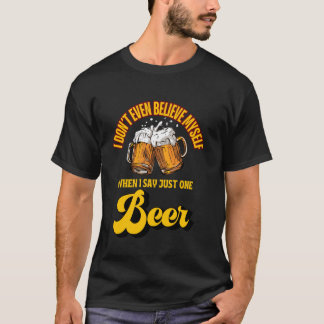 T-shirt T Shirt de fête de boisson de bière cool pour homm