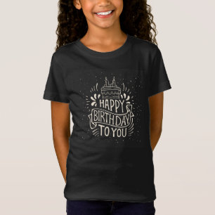 T-Shirt "T-shirt de joyeux anniversaire pour enfants – Cél