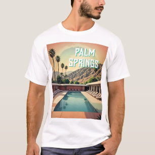 T-shirt "T-shirt de la piscine Palm Springs - Vibes de pal